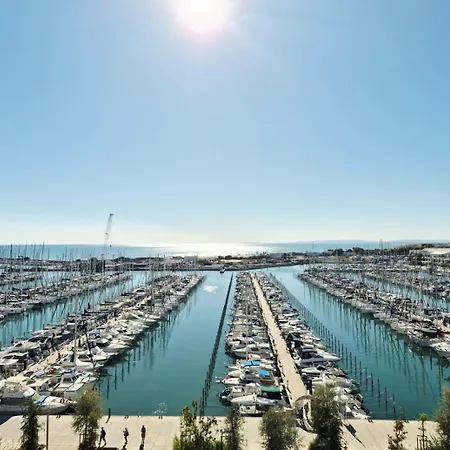 O Sixieme Face Au Port Avec Garage Prive, Climatisation Et Wifi - Rossiconciergerie - Linge Inclus * La Grande-Motte