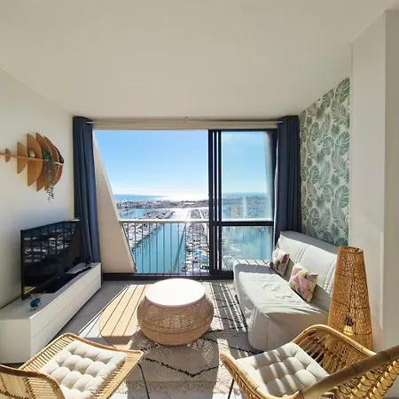 O Sixieme Face Au Port Avec Garage Prive, Climatisation Et Wifi - Rossiconciergerie - Linge Inclus