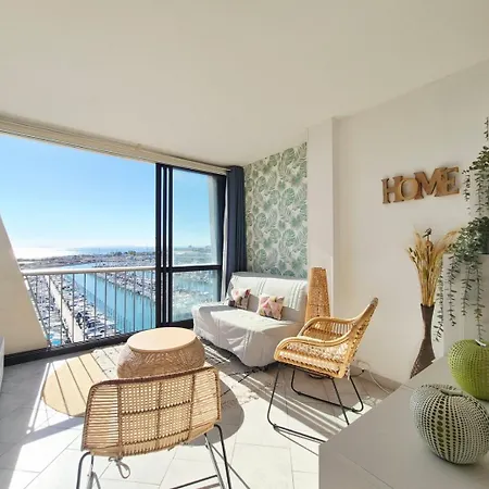 O Sixieme Face Au Port Avec Garage Prive, Climatisation Et Wifi - Rossiconciergerie - Linge Inclus Appartement