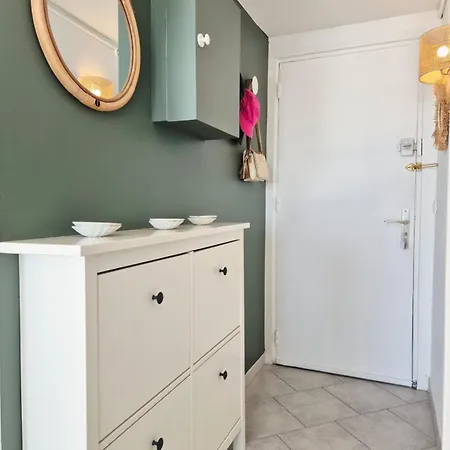 O Sixieme Face Au Port Avec Garage Prive, Climatisation Et Wifi - Rossiconciergerie - Linge Inclus Appartement
