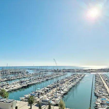 O Sixieme Face Au Port Avec Garage Prive, Climatisation Et Wifi - Rossiconciergerie - Linge Inclus Appartement La Grande-Motte
